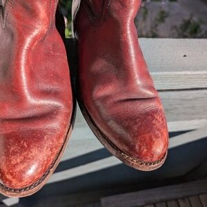 Frye Women's Heeled Boots - Rich Brown